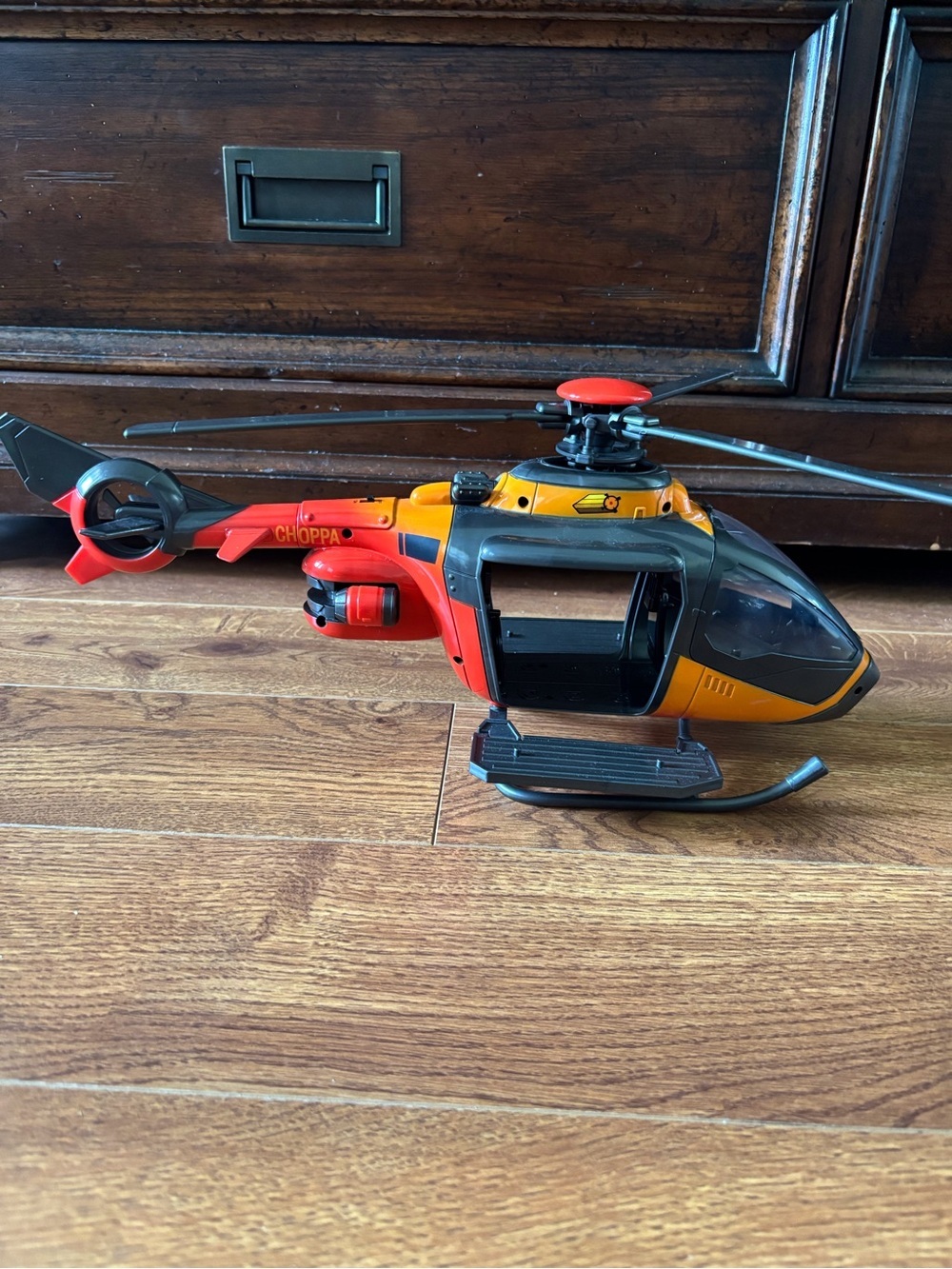 Red and Yellow Play Rescue Helicopter Toy